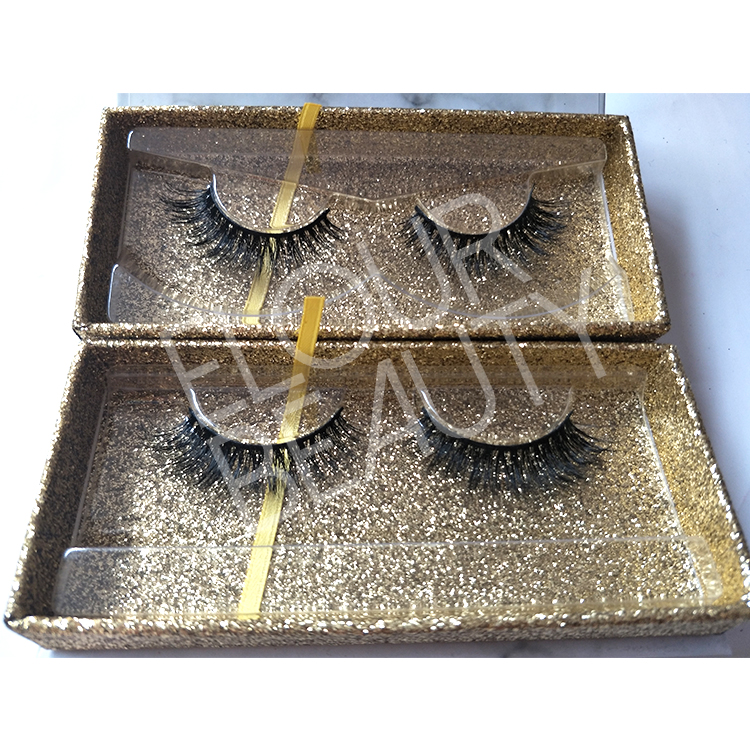 Luxury 3D mink lashes factory high quality low price ED59